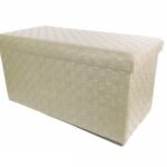 Βρες το Σκαμπό Με Αποθηκευτικό Χώρο Μπεζ Δέρμα 76x38x38cm σε μοναδική τιμή στο clickforshop.gr