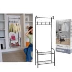 Βρες το Κρεμάστρα Δαπέδου Μαύρο Μέταλλο 61x30x170cm σε μοναδική τιμή στο clickforshop.gr