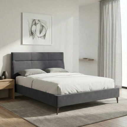 Βρες το Κρεβάτι Marvel Megapap υφασμάτινο χρώμα ανθρακί 160x200εκ. σε μοναδική τιμή στο clickforshop.gr