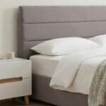 Κρεβάτι Olmo Megapap βελούδινο με αποθηκευτικό χώρο χρώμα γκρι 150x200εκ. - Image 3