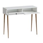 Κονσόλα Alis Megapap χρώμα λευκό 110x29x88εκ. - Image 2