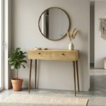 Βρες το Κονσόλα Alis Megapap χρώμα sapphire oak 110x29x88εκ. σε μοναδική τιμή στο clickforshop.gr