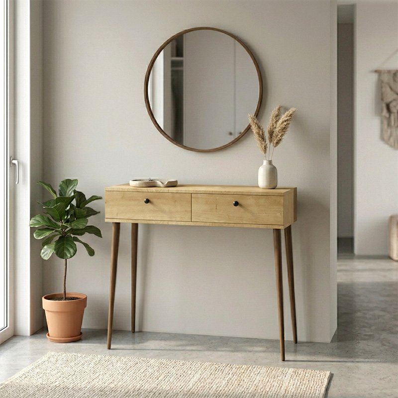 Κονσόλα Alis Megapap χρώμα sapphire oak 110x29x88εκ. Βρες το Κονσόλα Alis Megapap χρώμα sapphire oak 110x29x88εκ. σε μοναδική τιμή στο clickforshop.gr