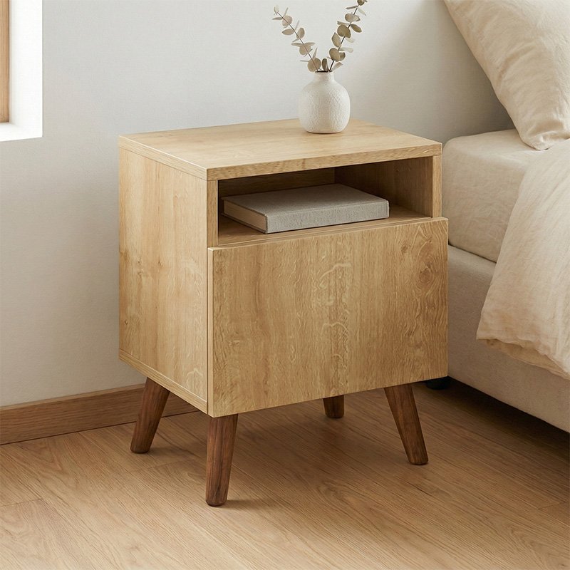 Κομοδίνο Sole Megapap χρώμα sapphire oak 40x30x47 Βρες το Κομοδίνο Sole Megapap χρώμα sapphire oak 40x30x47