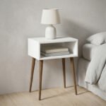 Βρες το Κομοδίνο Gola Megapap χρώμα λευκό 45x30x58εκ. σε μοναδική τιμή στο clickforshop.gr