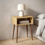 Βρες το Κομοδίνο Gola Megapap χρώμα sapphire oak 45x30x58εκ. σε μοναδική τιμή στο clickforshop.gr