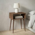 Βρες το Κομοδίνο Gola Megapap χρώμα καρυδί 45x30x58εκ. σε μοναδική τιμή στο clickforshop.gr