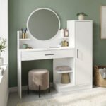 Βρες το Τουαλέτα με καθρέπτη Andera Megapap χρώμα λευκό 123