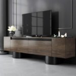 Βρες το Έπιπλο τηλεόρασης Haven Megapap χρώμα καρυδί 180x30x50εκ. σε μοναδική τιμή στο clickforshop.gr