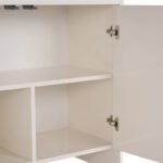 Μπουφές Aurelia Megapap χρώμα κρεμ 180x45x80εκ. - Image 3