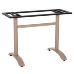 Αγόρασε ΒΑΣΗ ΤΡΑΠΕΖΙΟΥ ΑΛΟΥΜΙΝΙΟΥ ΔΙΣΤΗΛΗ HM461.25 CAPPUCINO ΜΕ ΡΕΓΟΥΛΑΤΟΡΟΥΣ 100Χ60Χ73Υεκ. σε μοναδική τιμή στο clickforshop.gr