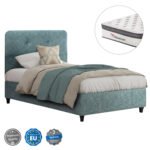 Αγόρασε ΚΡΕΒΑΤΙ ΗΜΙΔΙΠΛΟ DOLORES ΜΕ ΣΤΡΩΜΑ HM10746.04 LIGHT GREEN ΥΦΑΣΜΑ τ.NUBUCK--ΓΙΑ 120x200εκ σε μοναδική τιμή στο clickforshop.gr