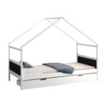 Αγόρασε ΚΡΕΒΑΤΙ ΠΑΙΔΙΚΟ ΜΕ ΣΥΡΤΑΡΙΑ HOUSER HM741.01 τ.MONTESSORI ΞΥΛΟ ΠΕΥΚΟ ΛΕΥΚΟ-190x90εκ σε μοναδική τιμή στο clickforshop.gr
