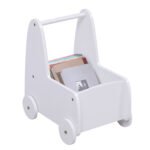Αγόρασε ΠΑΙΔΙΚΟ ΤΡΟΛΕΥ/ΚΑΡΟΤΣΑΚΙ RICKI HM18341.03 MDF & ΚΟΝΤΡΑΠΛΑΚΕ ΛΕΥΚΟ 33x45x50Υεκ σε μοναδική τιμή στο clickforshop.gr