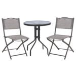 Αγόρασε ΣΕΤ ΕΞ.ΧΩΡΟΥ 3ΤΜΧ LIMA HM21037 ΤΡΑΠΕΖΙ LIMA & 2 ΠΤΥΣΣΟΜΕΝΕΣ ΚΑΡΕΚΛΕΣ ΓΚΡΙ σε μοναδική τιμή στο clickforshop.gr