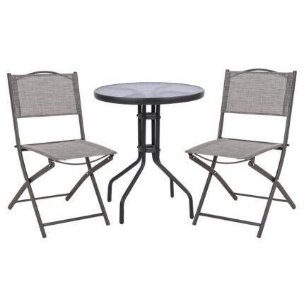 Αγόρασε ΣΕΤ ΕΞ.ΧΩΡΟΥ 3ΤΜΧ LIMA HM21037 ΤΡΑΠΕΖΙ LIMA & 2 ΠΤΥΣΣΟΜΕΝΕΣ ΚΑΡΕΚΛΕΣ ΓΚΡΙ σε μοναδική τιμή στο clickforshop.gr