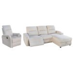 Αγόρασε ΣΕΤ ΚΑΝΑΠΕΣ-ΠΟΛΥΘΡΟΝΑ RELAX SYNTHIA HM10736.01 ΜΠΕΖ ΥΦΑΣΜΑ-ΗΛ.ΑΝΑΚΛΙΣΗ [R] σε μοναδική τιμή στο clickforshop.gr