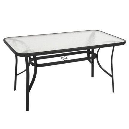 Αγόρασε ΤΡΑΠΕΖΙ BRUNO HM5106.03 ΜΑΥΡΟ ΜΕΤΑΛΛΙΚΟ ΜΕ ΓΥΑΛΙΝΗ ΕΠΙΦΑΝΕΙΑ 140Χ80Χ72Υεκ σε μοναδική τιμή στο clickforshop.gr