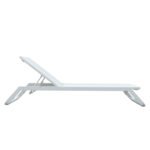 ΞΑΠΛΩΣΤΡΑ ΑΛΟΥΜΙΝΙΟΥ MARIMAR HM6562.02 ΣΚΕΛΕΤΟΣ & TEXTILENE ΛΕΥΚΟ 218x67x31Υεκ - Image 3