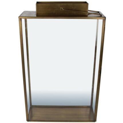 Βρες το Φανάρι ArteLibre Χρυσό Χάλκινο 28x11x46cm σε μοναδική τιμή στο clickforshop.gr