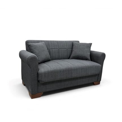 Αγόρασε VAVEL DARK GREY ΥΦΑΣΜΑ 2ΘΕΣΙΟΣ ΚΑΝΑΠΕΣ/ΚΡΕΒΑΤΙ ΜΕ ΑΠΟΘ.ΧΩΡΟ 156Χ85Χ80εκ. σε μοναδική τιμή στο clickforshop.gr