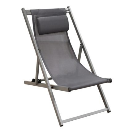 Αγόρασε DEVIN ΣΕΖΛΟΝΓΚ GREY ΑΛΟΥΜΙΝΙΟΥ 58X95-102X78-95εκ. σε μοναδική τιμή στο clickforshop.gr