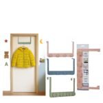 Βρες το Κρεμάστρα 4 Θέσεων 35x20cm Σε 3 Χρώματα σε μοναδική τιμή στο clickforshop.gr