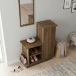 Έπιπλο εισόδου Cute Megapap χρώμα καρυδί 90x35x95εκ. - Image 3