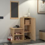 Έπιπλο εισόδου Cute Megapap χρώμα φυσικό οξιάς 90x35x95εκ. - Image 2