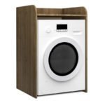 Βρες το Έπιπλο πλυντηρίου Toren Megapap χρώμα καρυδί 65x60x100εκ. σε μοναδική τιμή στο clickforshop.gr