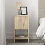 Κομοδίνο Ema Megapap χρώμα travertine 30x30x55εκ. - Image 3