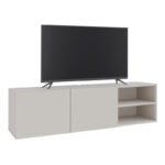 Έπιπλο τηλεόρασης επιτοίχιο Conrad Megapap χρώμα sandstone 140x35x38εκ. - Image 3