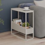 Βρες το Τραπεζάκι βοηθητικό Lido Megapap χρώμα sandstone 60x22x62εκ. σε μοναδική τιμή στο clickforshop.gr