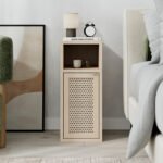 Κομοδίνο Inca Megapap χρώμα light oak 25,2x32x60εκ. - Image 3