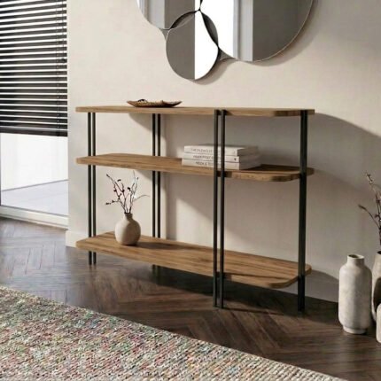 Βρες το Κονσόλα Notus Megapap χρώμα καρυδί Ud 92x34