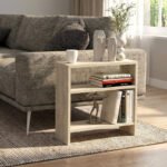 Βρες το Τραπεζάκι βοηθητικό Silvanus Megapap χρώμα travertine 51x17