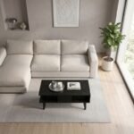 Τραπεζάκι σαλονιού Andros Megapap χρώμα sencron black 90x54x39,6εκ. - Image 3