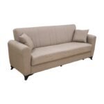 Αγόρασε MELINA LIGHT BROWN ΥΦΑΣΜΑ 3ΘΕΣΙΟΣ ΚΑΝΑΠΕΣ/ΚΡΕΒΑΤΙ ΜΕ ΑΠΟΘ.ΧΩΡΟ 216X80X88εκ. σε μοναδική τιμή στο clickforshop.gr
