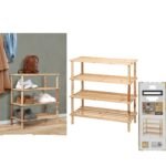 Βρες το Παπουτσοθήκη WoodHandy Ξύλο 63x26.5x67cm σε μοναδική τιμή στο clickforshop.gr