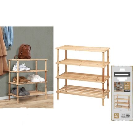 Βρες το Παπουτσοθήκη WoodHandy Ξύλο 63x26.5x67cm σε μοναδική τιμή στο clickforshop.gr