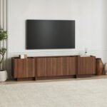 Βρες το Έπιπλο τηλεόρασης Lowen Megapap χρώμα καρυδί milano 180x35x46