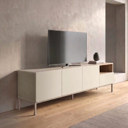 Βρες το Έπιπλο τηλεόρασης Cailin Megapap χρώμα sandstone - sepet oak 180x41