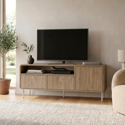 Βρες το Έπιπλο τηλεόρασης Colia Megapap χρώμα sepet oak 140