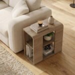 Τραπεζάκι βοηθητικό Colia Megapap χρώμα sepet oak 58x25x50εκ. - Image 2