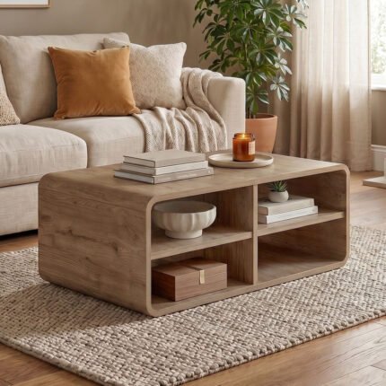 Βρες το Τραπεζάκι σαλονιού Rovel Megapap χρώμα sepet oak 80