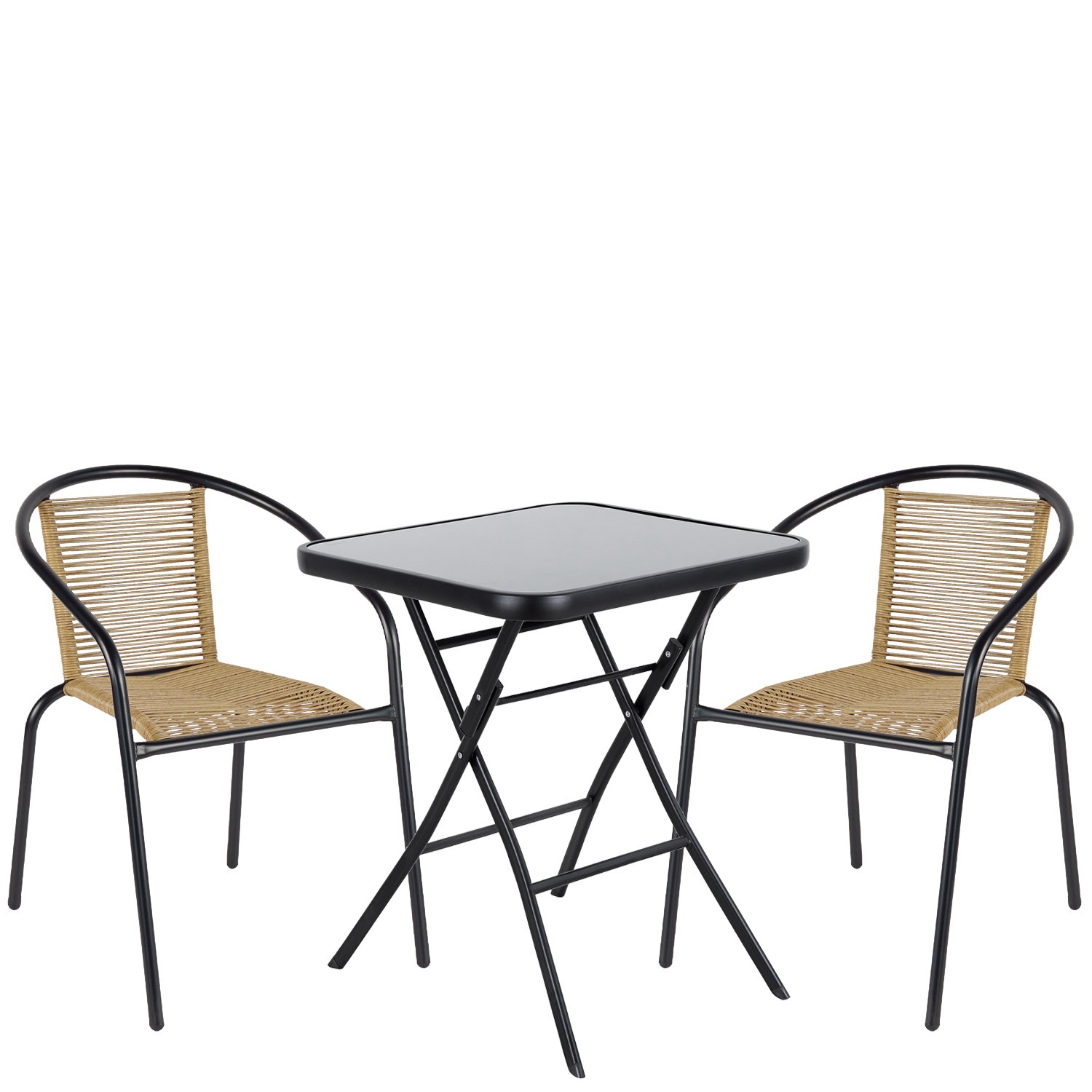 Σετ Τραπεζαρία Κήπου ArteLibre TAURUS Μαύρο/Φυσικό Rattan/Γυαλί/Μέταλλο Με 2 Πολυθρόνες 14990518 Βρες το Σετ Τραπεζαρία Κήπου ArteLibre TAURUS Μαύρο/Φυσικό Rattan/Γυαλί/Μέταλλο Με 2 Πολυθρόνες 14990518 σε μοναδική τιμή στο clickforshop.gr