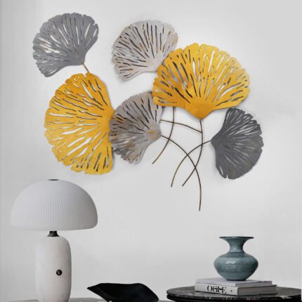 Βρες το Διακοσμητικό τοίχου Metal Flower Megapap μεταλλικό χρώμα bronze - ασημί 75x100εκ. σε μοναδική τιμή στο clickforshop.gr
