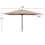 ΕΠΑΓΓΕΛΜΑΤΙΚΗ ΟΜΠΡΕΛΑ 4x4m GLADELL HM6605.02 HEAT TRANSFER ΑΛΟΥΜ.-ΑΚΡΥΛΙΚΟ ΠΑΝΙ ΜΠΕΖ - Image 2
