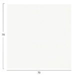 ΕΠΙΦΑΝΕΙΑ ΤΡΑΠΕΖΙΟΥ ΤΕΤΡΑΓΩΝΗ HPL HM5838.23 ΛΕΥΚΗ 70x70εκ - Image 2