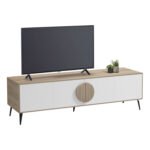Αγόρασε ΕΠΙΠΛΟ ΤΗΛΕΟΡΑΣΗΣ SAVORE HM18370.11 ΜΕΛΑΜΙΝΗ SONAMA/ΛΕΥΚΟ 180Χ35.5Χ51Υεκ. σε μοναδική τιμή στο clickforshop.gr